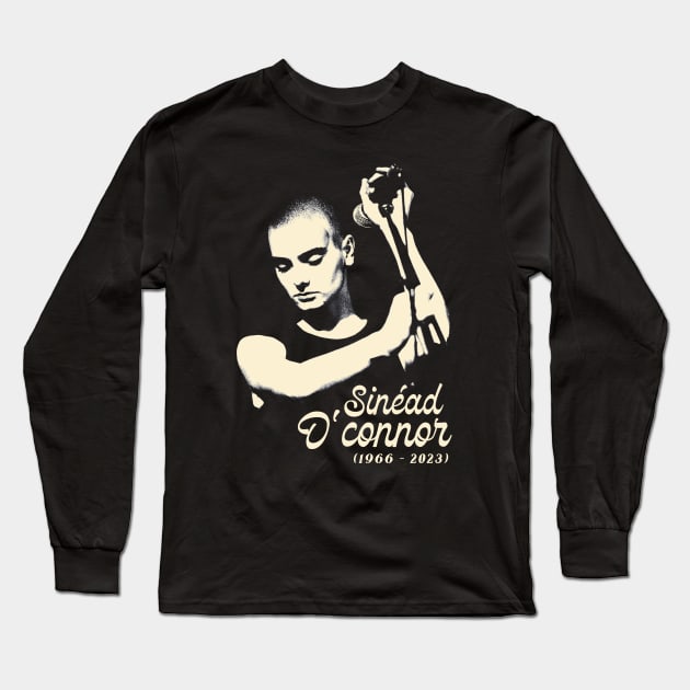 Sinead O'connor Long Sleeve T-Shirt by mia_me